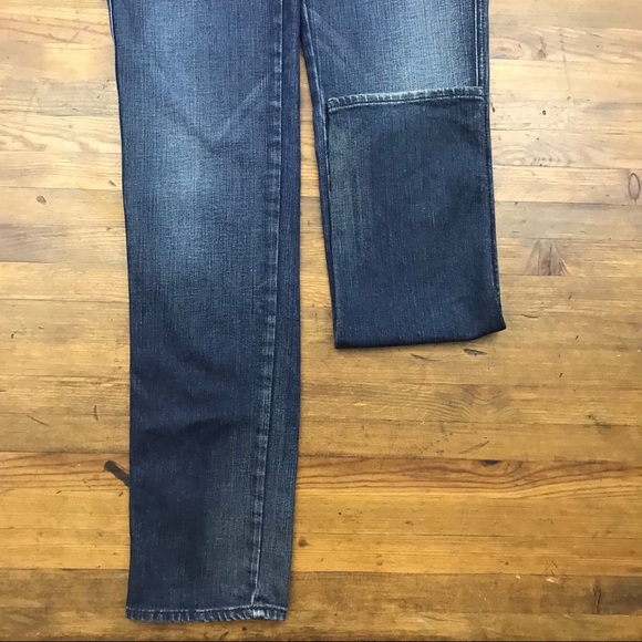 7 For All Mankind Zipper Straight Leg Jean Denim Q - Picture 4 of 8